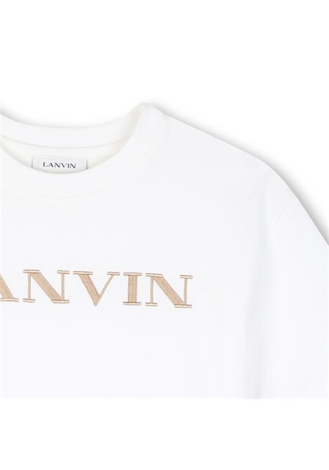 T-shirt con ricamo LANVIN KIDS | N30426117